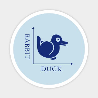 Duck Rabbit Illusion Magnet